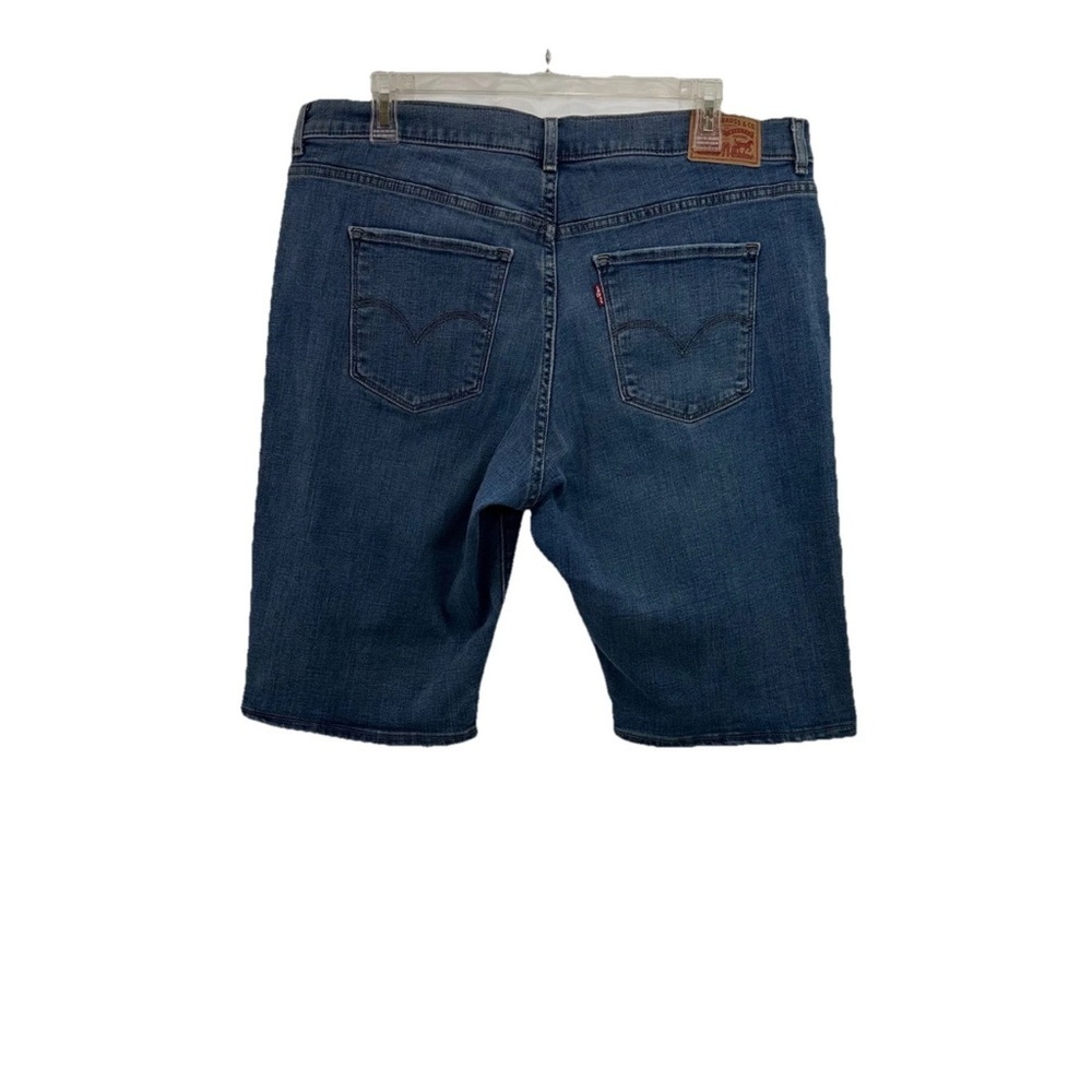 Levi’s Blue Bermuda Denim Shorts Women’s 33 - Picture 2 of 8